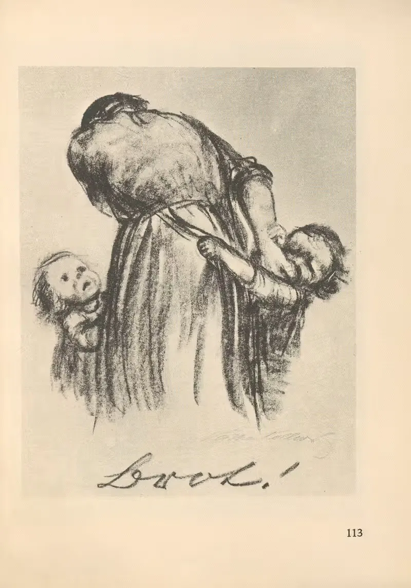 Frauen und Kinder — Käthe Kollwitz