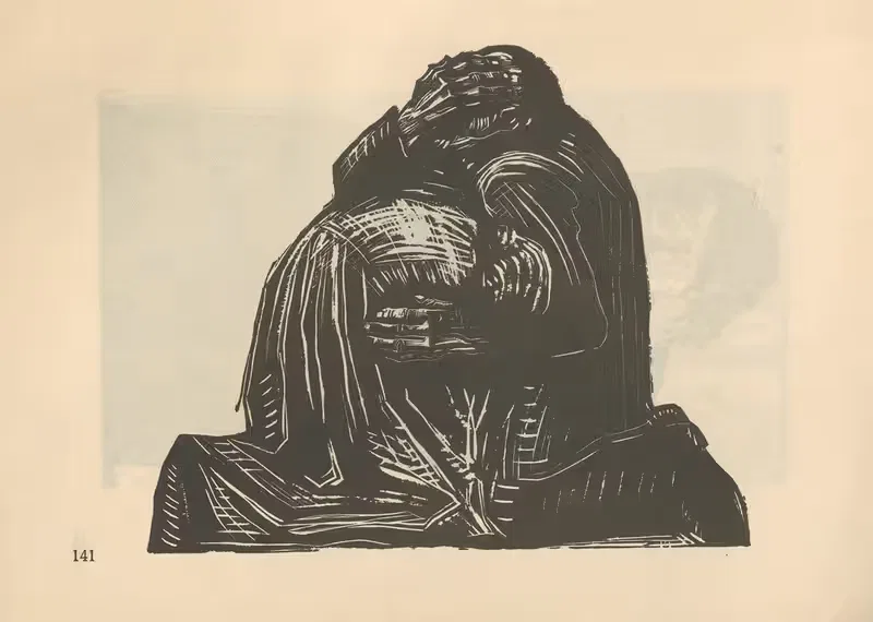 Война by Кэтэ Кольвиц, 1925 — digital art print download