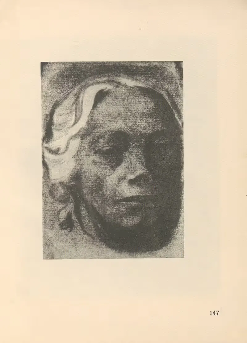 Selbstbildnis by Käthe Kollwitz, 1925 — digital art print download