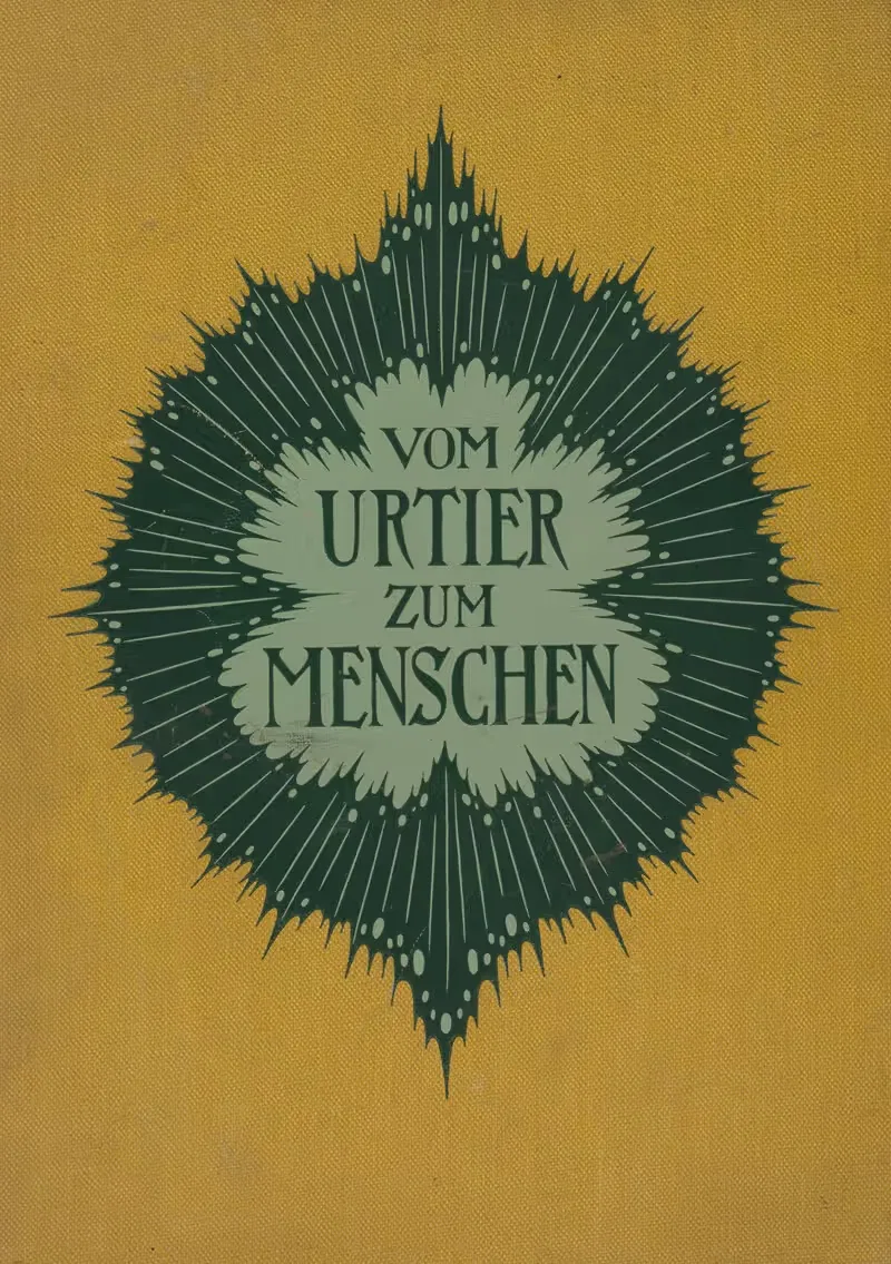 Vom Urtier zum Menschen – cover — Konrad Guenther
