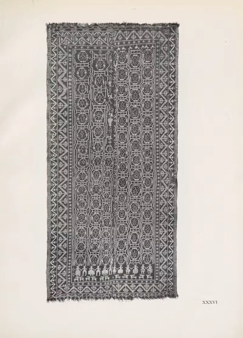 Восточно-прусские крестьянские ковры Пл.34 by Конрад Хам, 1937 — digital art print download