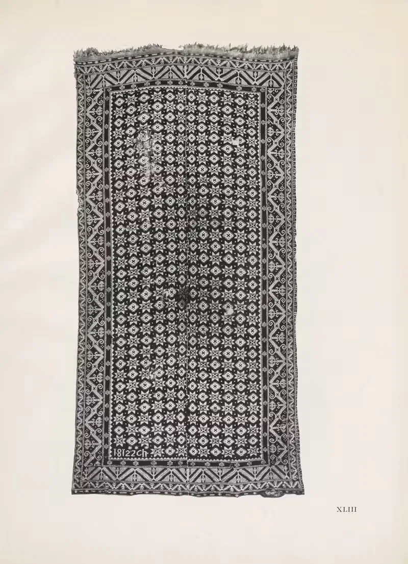 Восточно-прусские крестьянские ковры Pl.40 by Конрад Хам, 1937 — digital art print download