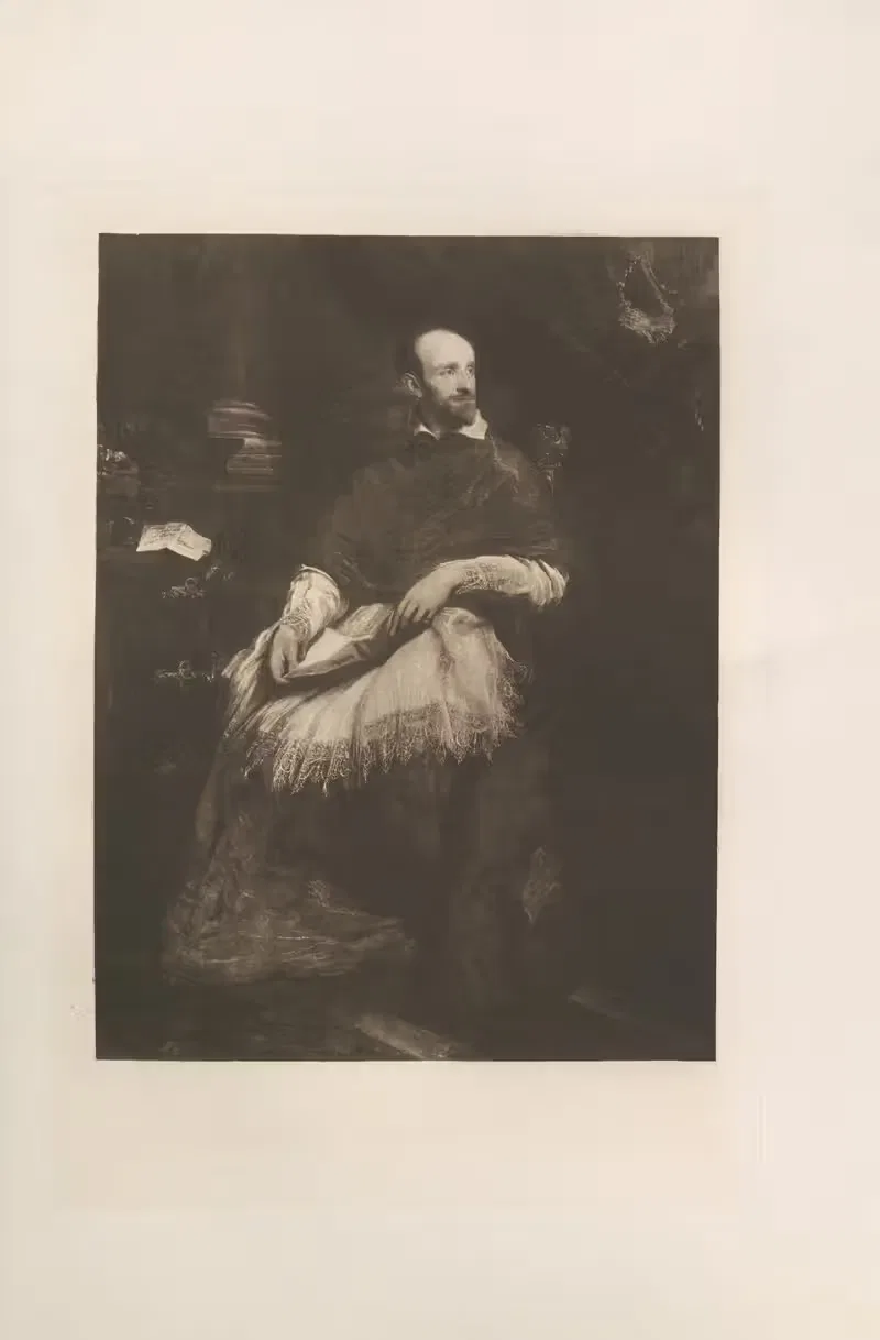 Cardinal Bentivoglio by Lionel Cust, 1905 — digital art print download