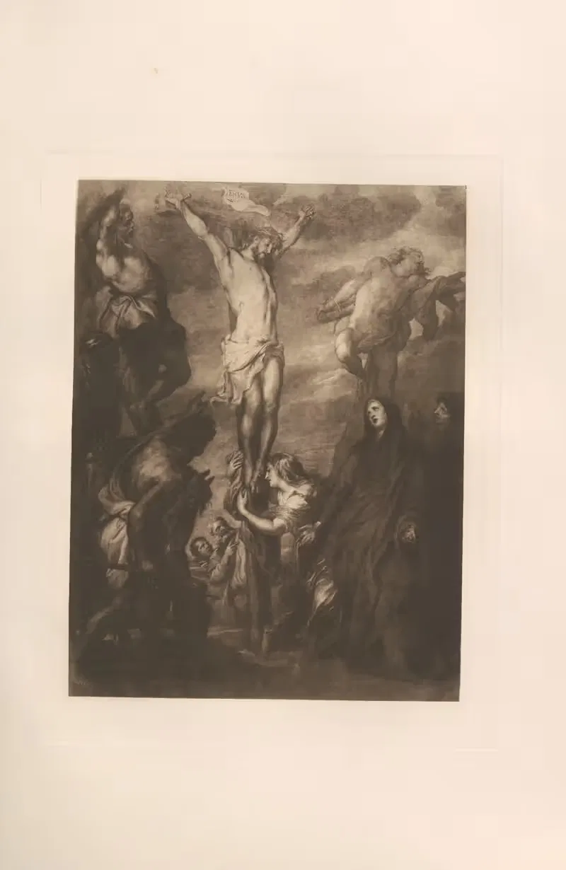 Распятие by Лионель Каст, 1905 — digital art print download