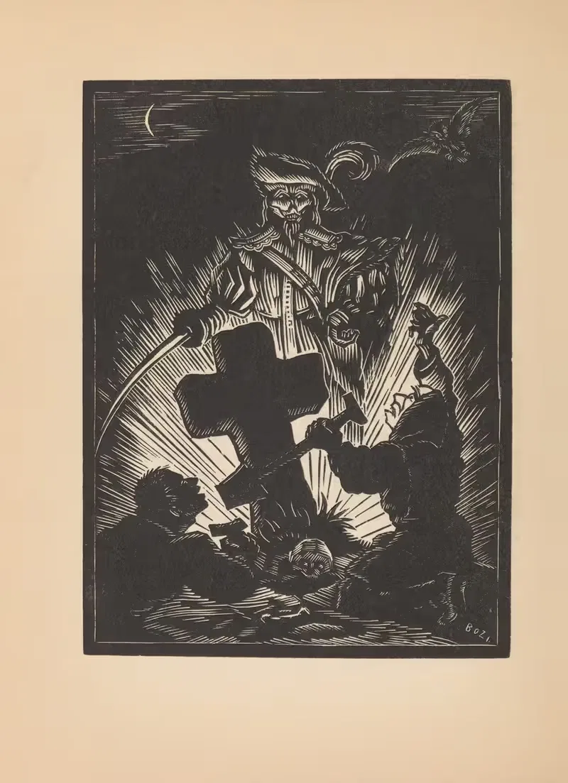 Шлезвигские легенды Пл.05 by Бодо Циммерманн, 1931 — digital art print download