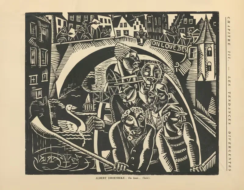 Альберт Дроесбек – На аренду by Сандер Пьеррон, 1931 — digital art print download