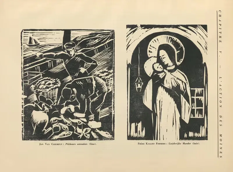 Ян Ван Клемпут – Остенденские рыбаки by Сандер Пьеррон, 1931 — digital art print download
