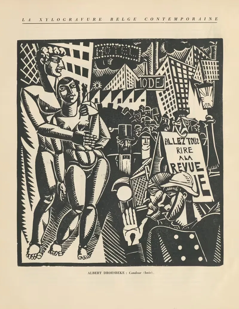 Альберт Дроесбек – Невинность by Сандер Пьеррон, 1931 — digital art print download