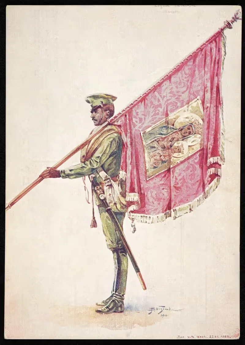 Польская легия. 1915 by Аноним, 1915-1922 — digital art print download