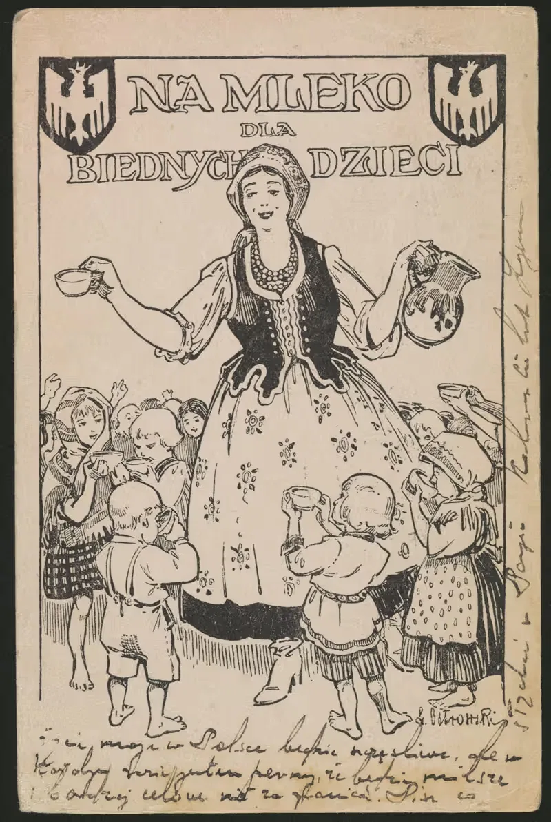 Na mleko dla biednych dzieci — Anonymous