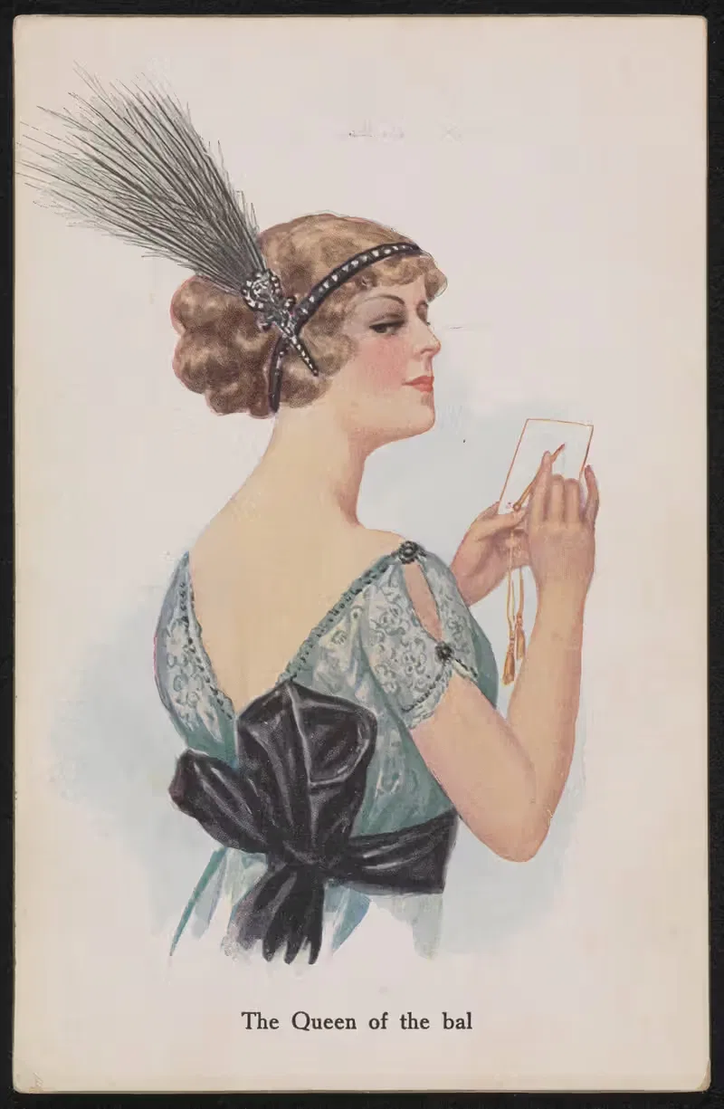 The queen of the bal — Anonymous