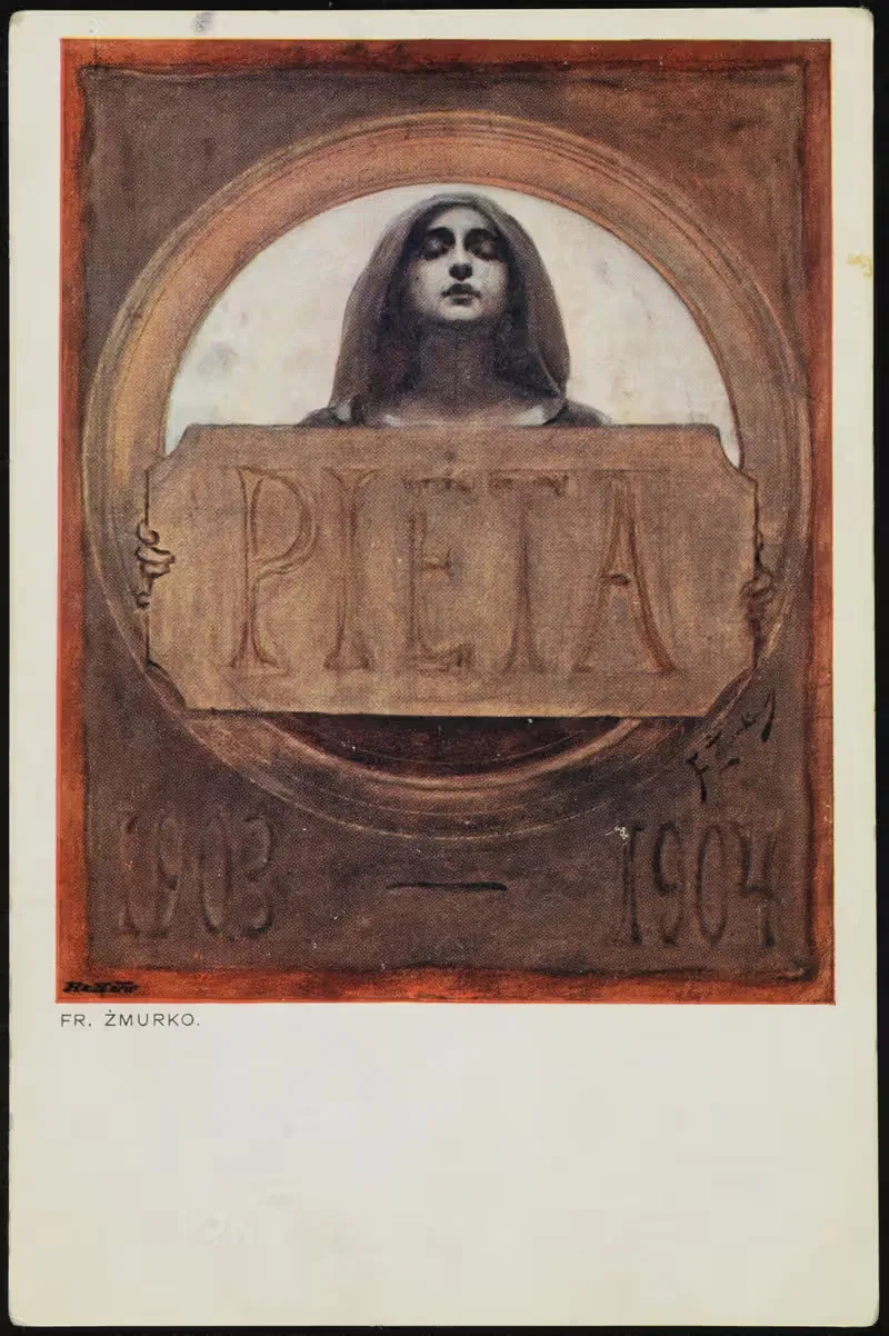 Пьета 1903-1904 by Францишек Жмурко, 1909 — digital art print download