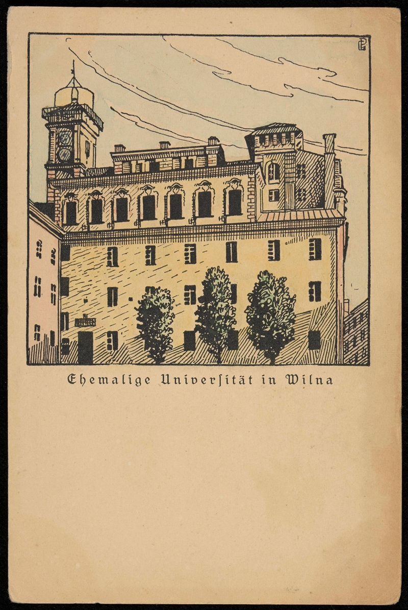 Ehemalige Universität in Wilna by Gerd Paul, 1915-1918 — digital art print download