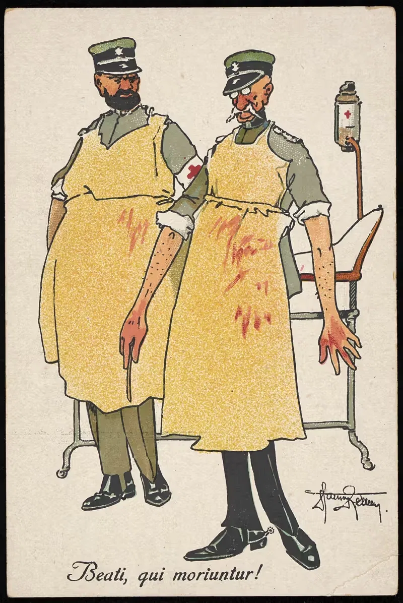 Блаженны, кто умирает! by Дж. М. Карикатура, 1923 — digital art print download