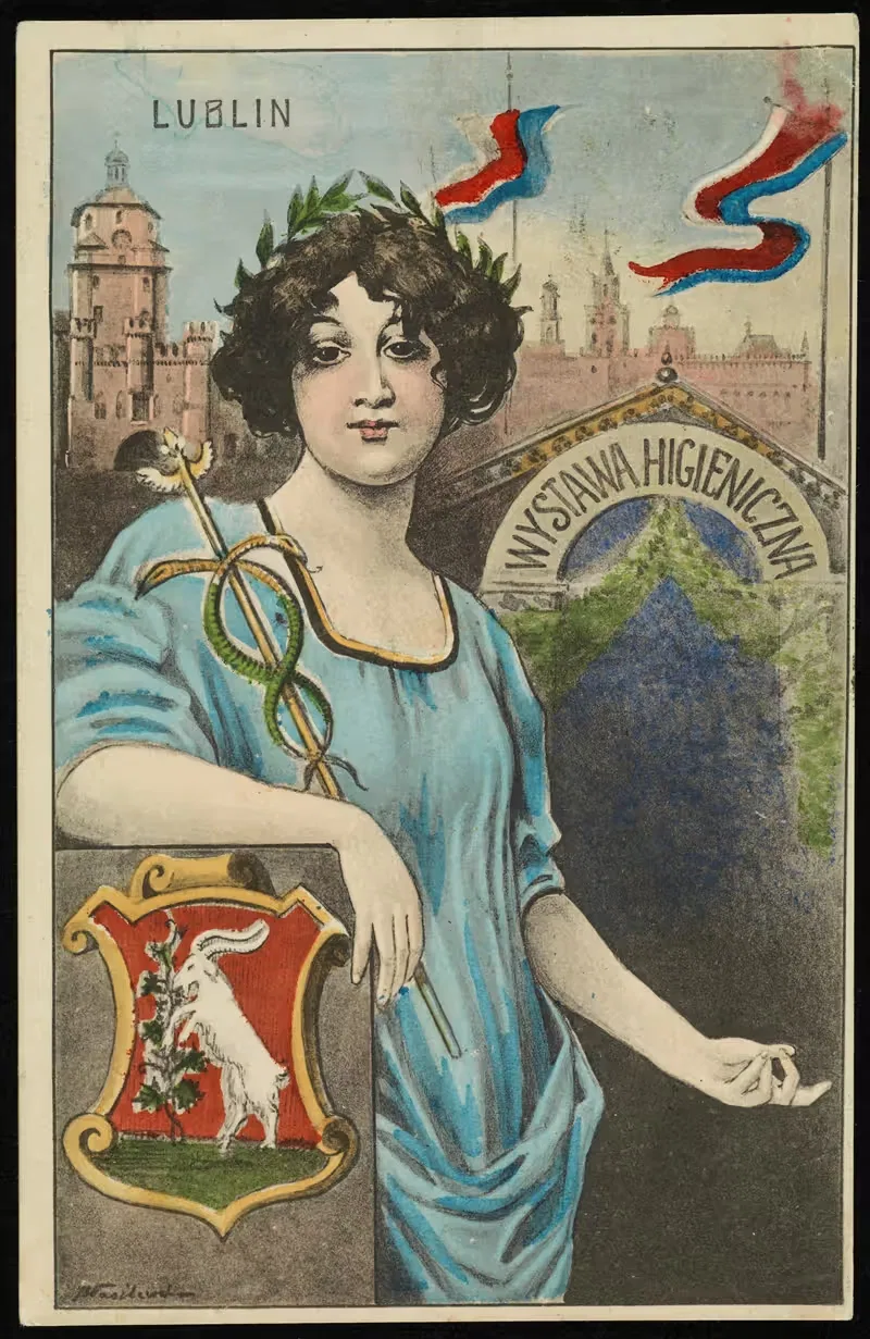 Lublin ; Wystawa Higieniczna — J. Ślusarki