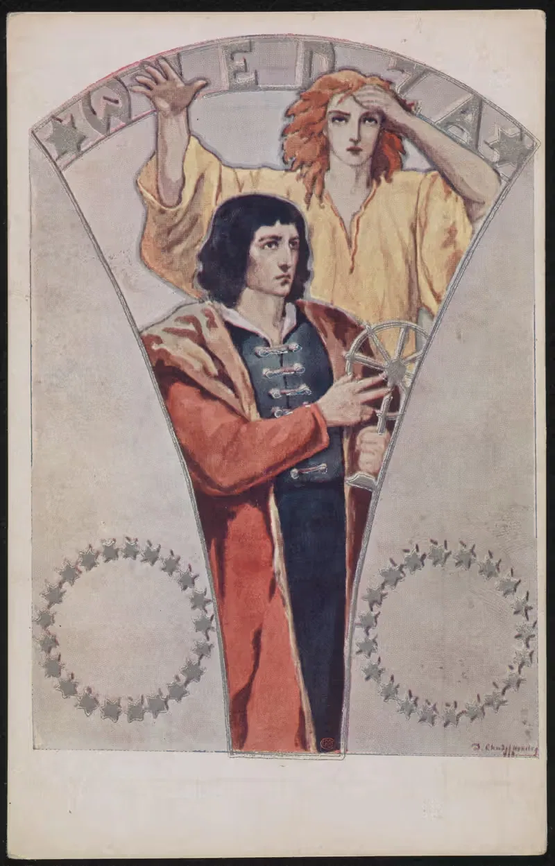 Польша в аллегории by Йозефа Худзиковска, 1906-1930 — digital art print download