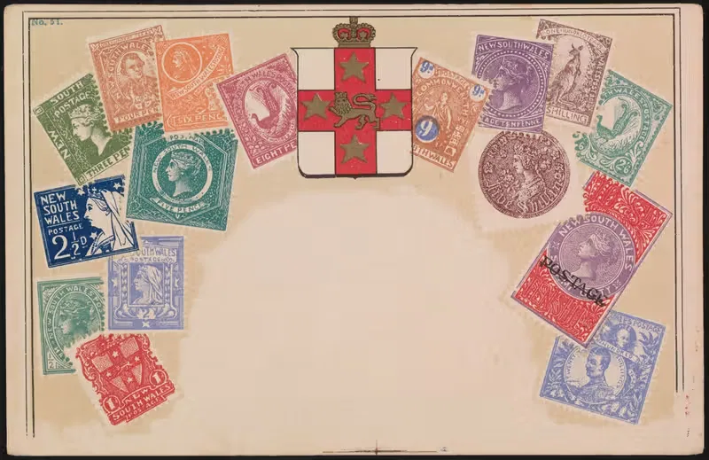 New South Wales postage stamps — Ottmar Zieher