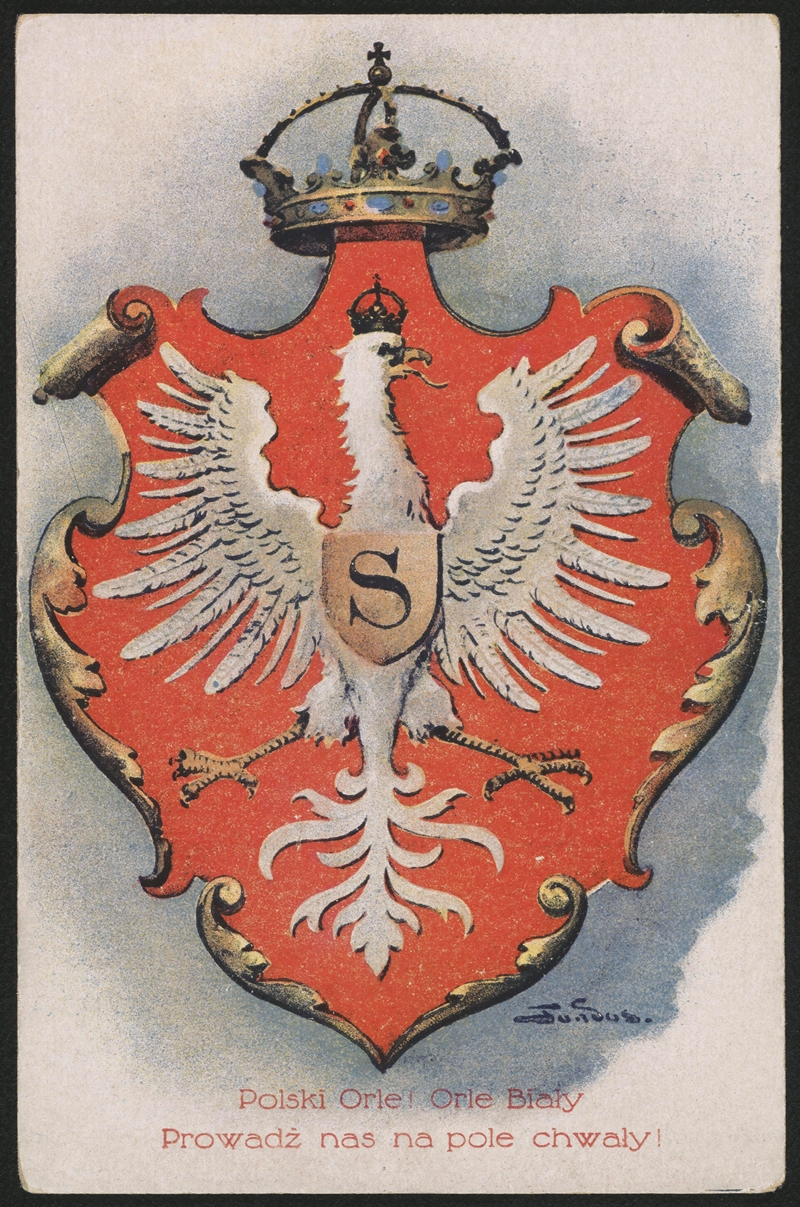 Polski Orle! Orle Biały by Stanisław Tondos, 1908-1922 — digital art print download