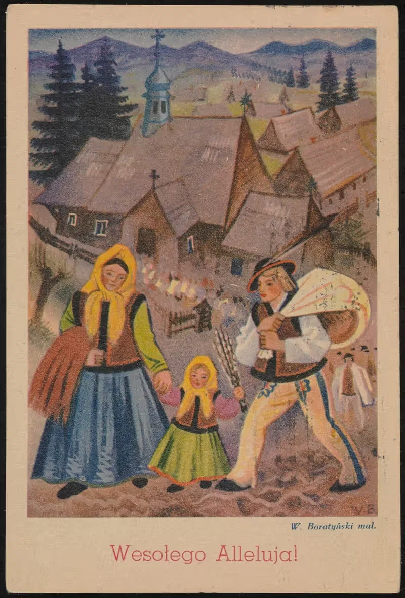 Веселого Аллилуйя by Вацлав Боратыński, 1943 — digital art print download