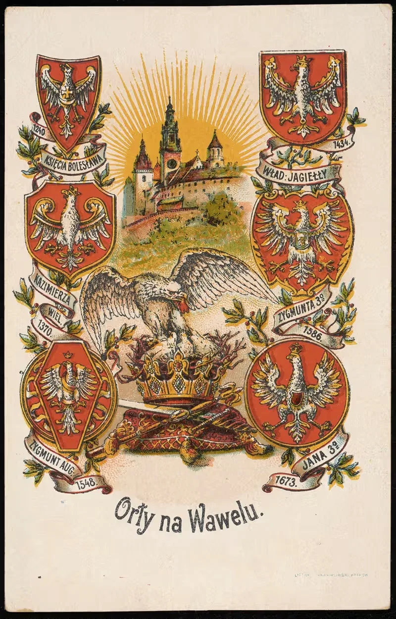Орлы на Вавеле by Вydawn. sal. mal. polsk, 1920 — digital art print download