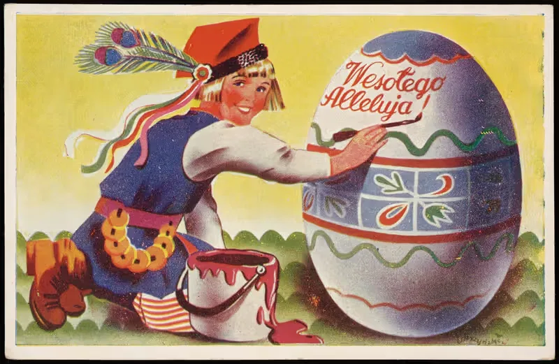 Веселого Аллилуйя! by Издательство Салона Мастеров Польских, 1937 — digital art print download