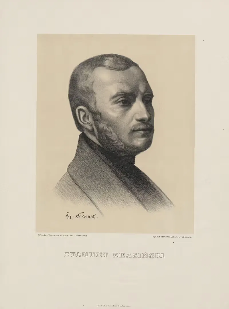 Зигмунт Красиński by Адам Грабовский, 1921 — digital art print download