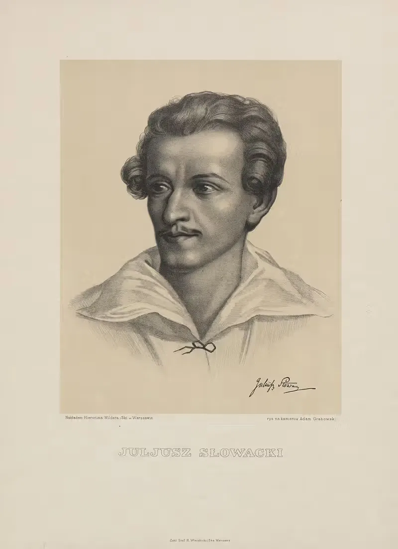 Juljusz Słowacki by Adam Grabowski, 1921 — digital art print download