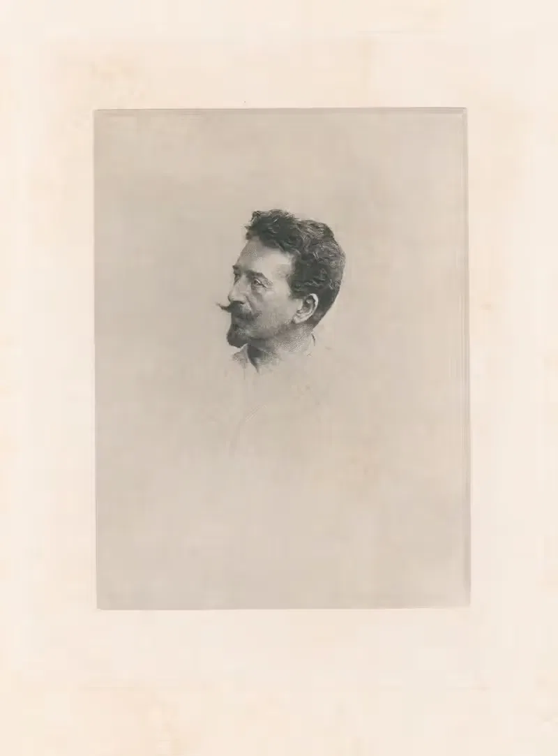 Portrait de Félicien Rops — Adrien de Witte