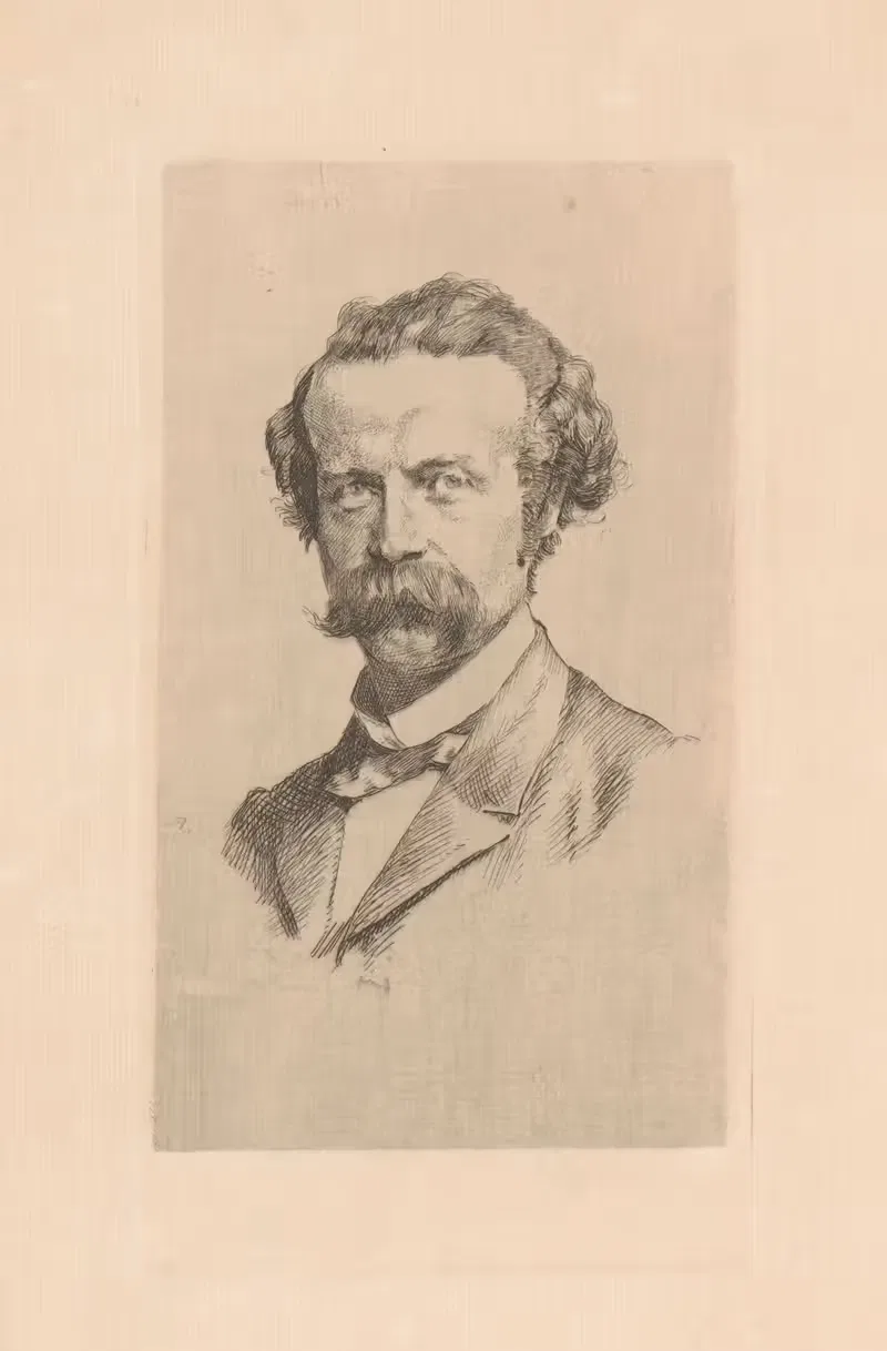 Portrait of an unknown man — Adrien de Witte