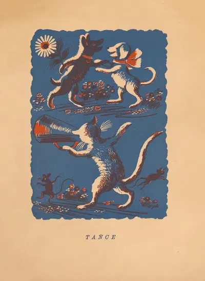 Tańce by Antoni Kudła, 1940 — digital art print download