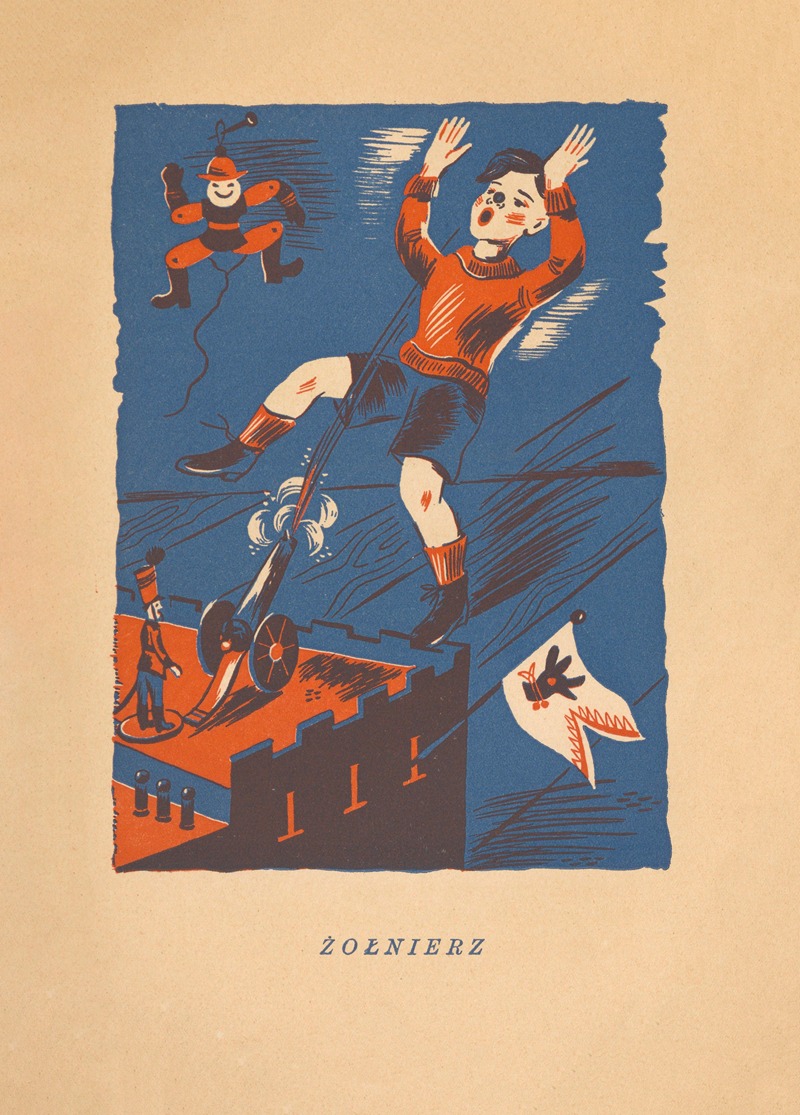 Солдат by Антони Кудла, 1940 — digital art print download