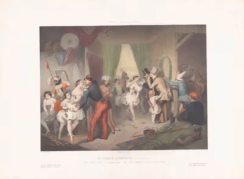 Le cirque Olympique (les filles de Venus) — Bettannier frères