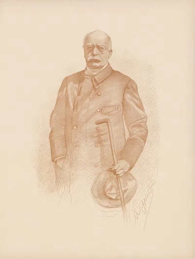 Unser Bismarck Pl.012 by Christian Wilhelm Allers, 1898 — digital art print download