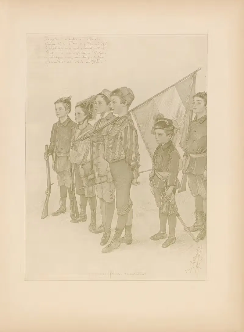 Наш Бисмарк Pl.044 by Кристиан Вильгельм Аллерс, 1898 — digital art print download
