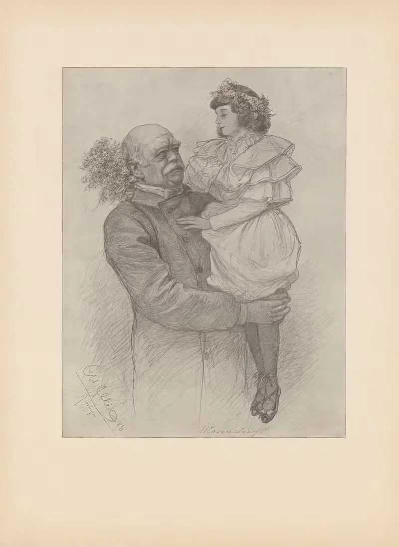 Наш Бисмарк Пл.045 by Кристиан Вильгельм Аллерс, 1898 — digital art print download