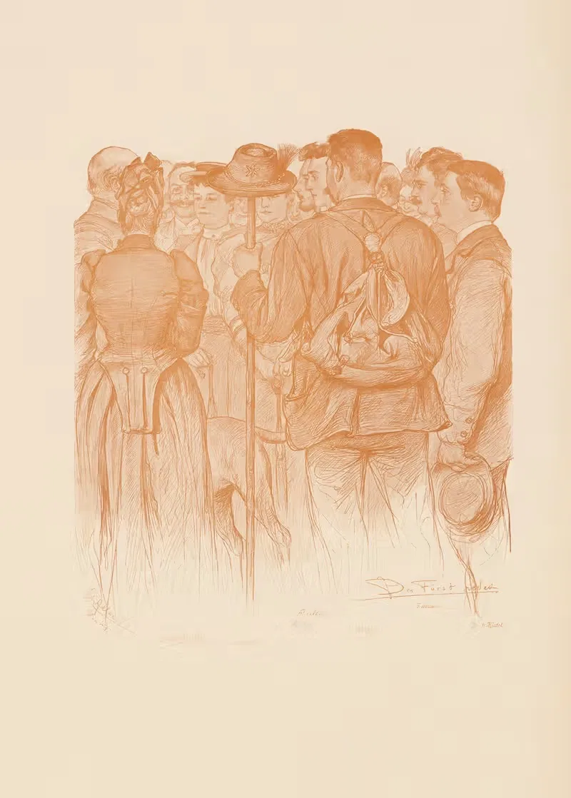 Unser Bismarck Pl.054 by Christian Wilhelm Allers, 1898 — digital art print download