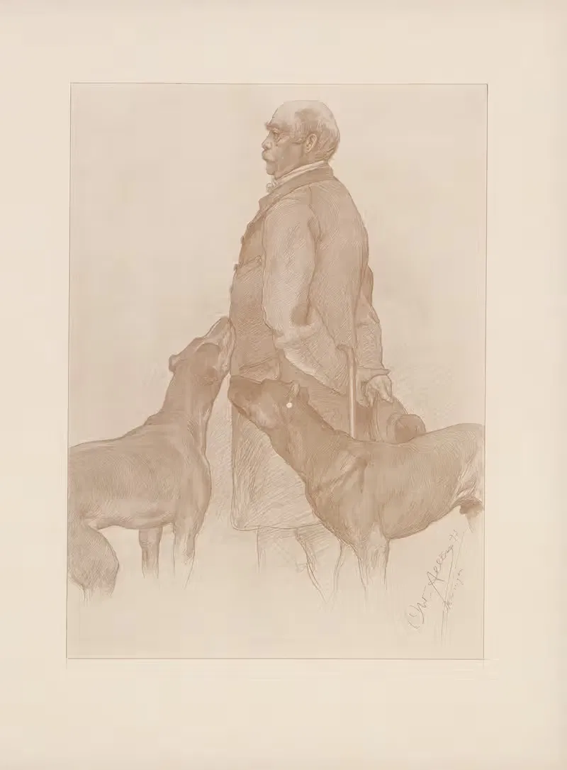 Unser Bismarck Pl.088 by Christian Wilhelm Allers, 1898 — digital art print download