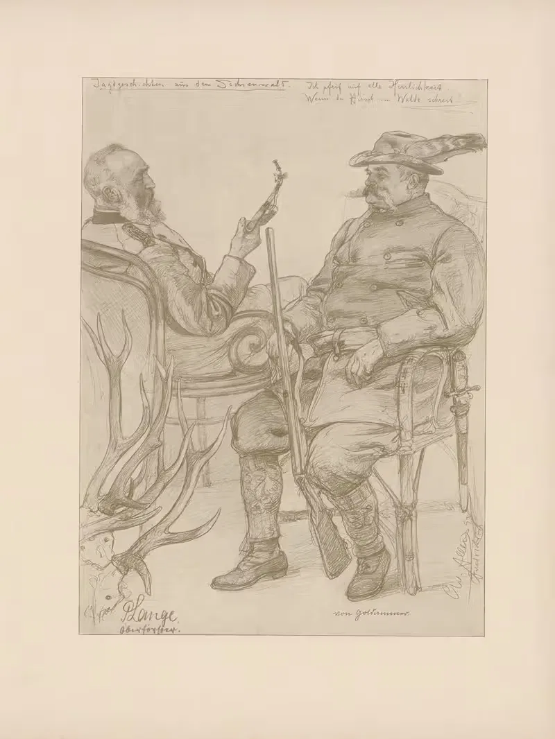 Наш Бисмарк Пл.091 by Кристиан Вильгельм Аллерс, 1898 — digital art print download