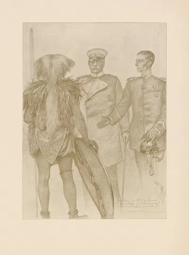 Unser Bismarck Pl.092 by Christian Wilhelm Allers, 1898 — digital art print download