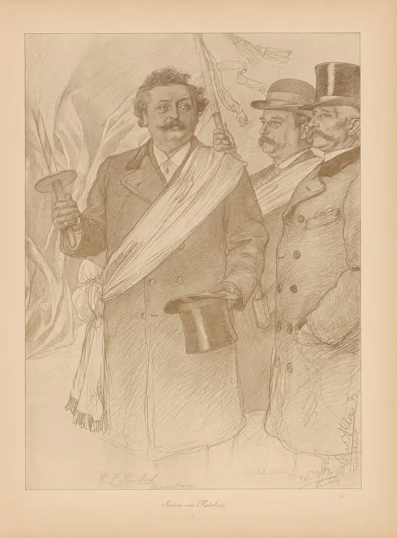 Наш Бисмарк, пл. 104 by Кристиан Вильгельм Аллерс, 1898 — digital art print download