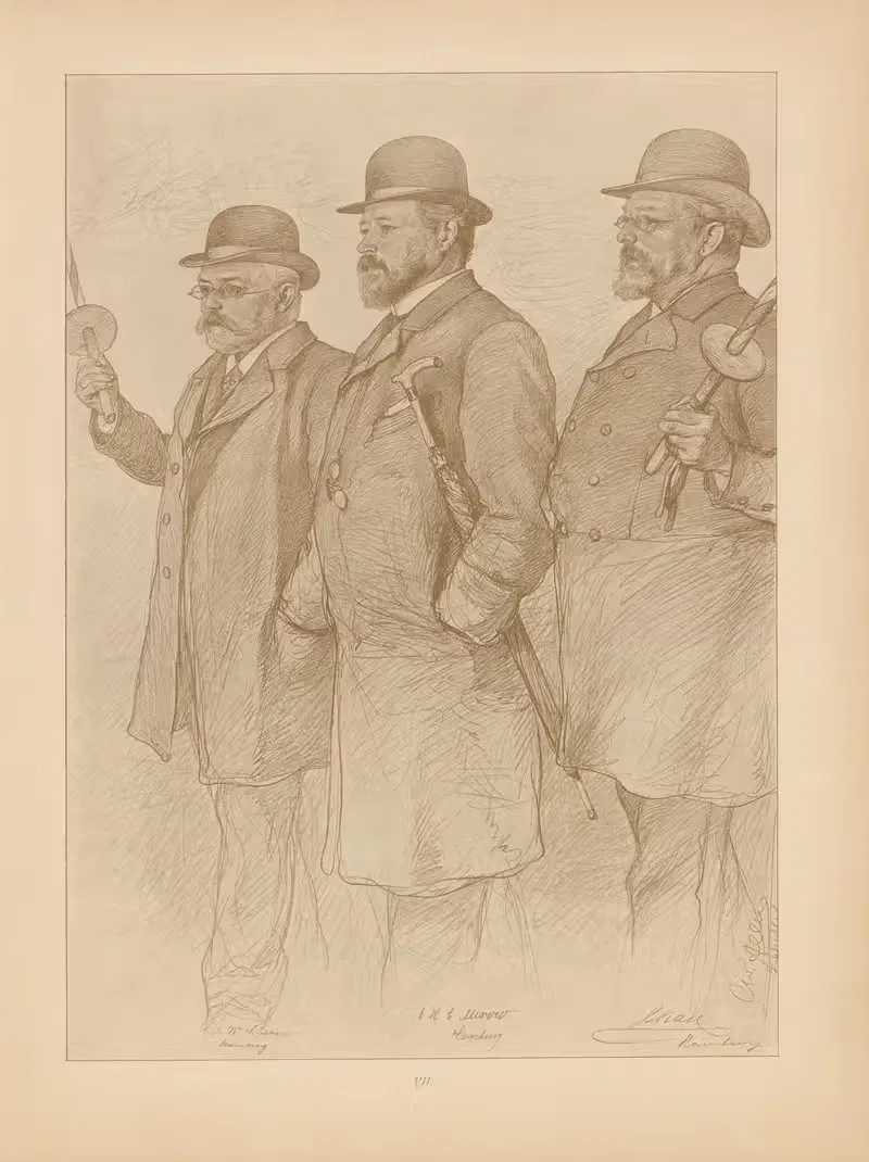 Наш Бисмарк, пл. 108 by Кристиан Вильгельм Аллерс, 1898 — digital art print download
