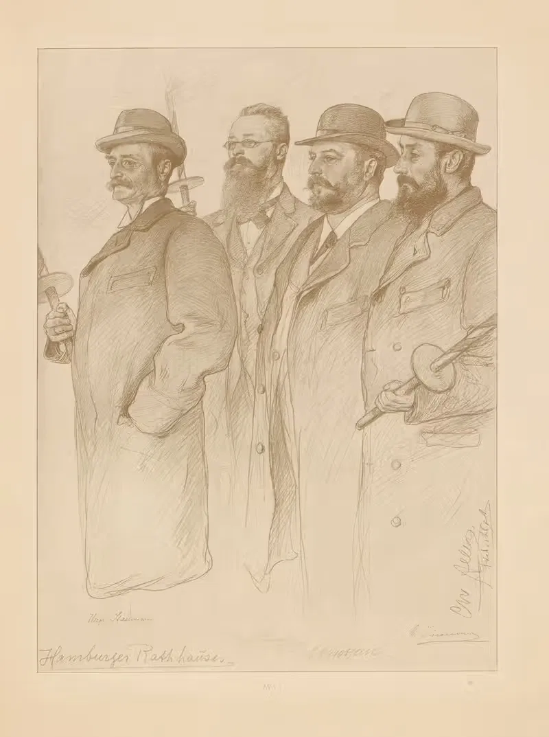 Unser Bismarck Pl.110 by Christian Wilhelm Allers, 1898 — digital art print download