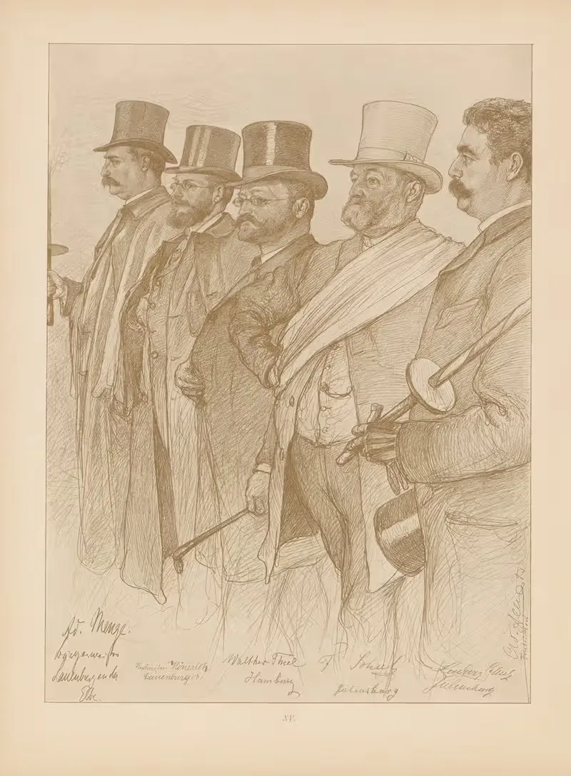 Наш Бисмарк Пл.116 by Кристиан Вильгельм Аллерс, 1898 — digital art print download