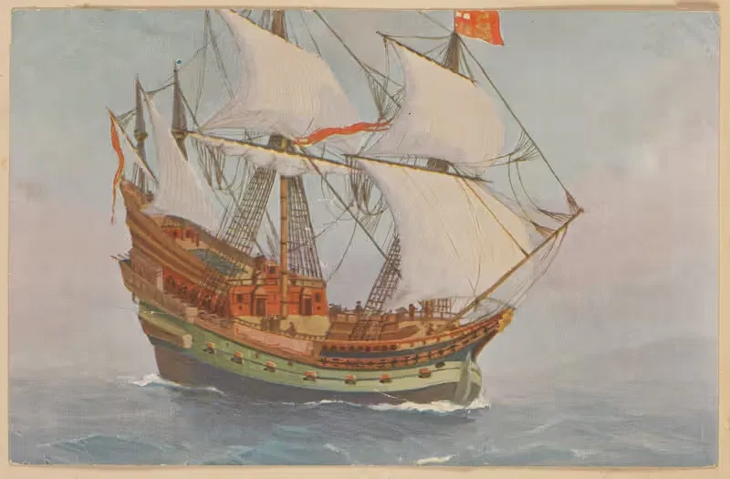 English warship, 16th century — Christopher Rave