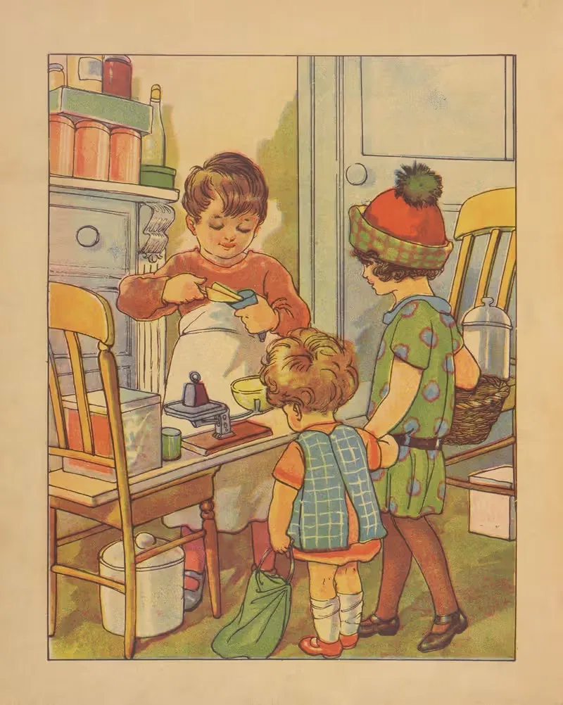 Радостные дни, Пл.7 by Чеслав Кендзерский, 1931 — digital art print download