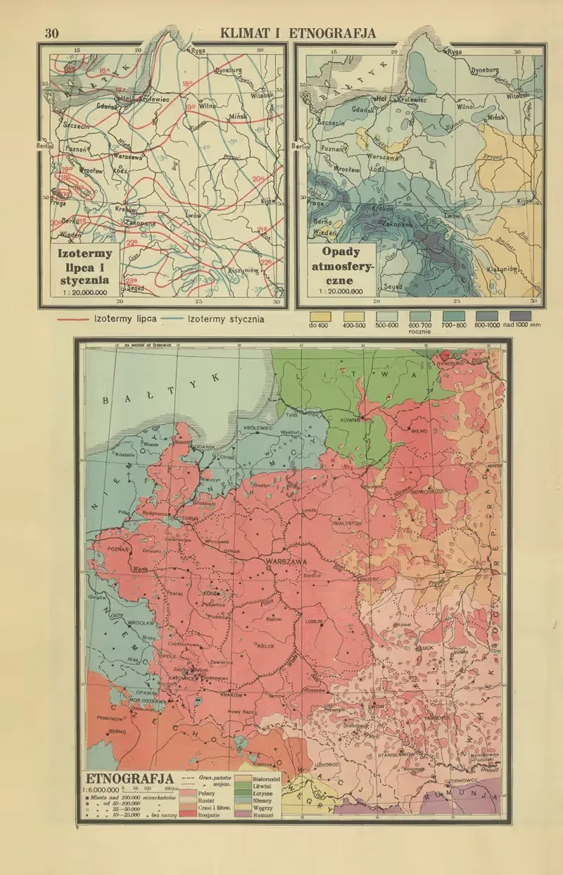 Polska. Klimat i etnografja — Eugeniusz Romer