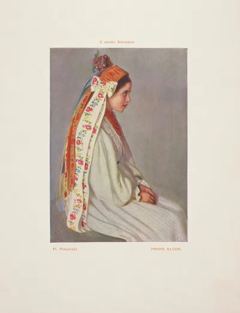 Panna Młoda by Florian Piekarski, 1916 — digital art print download