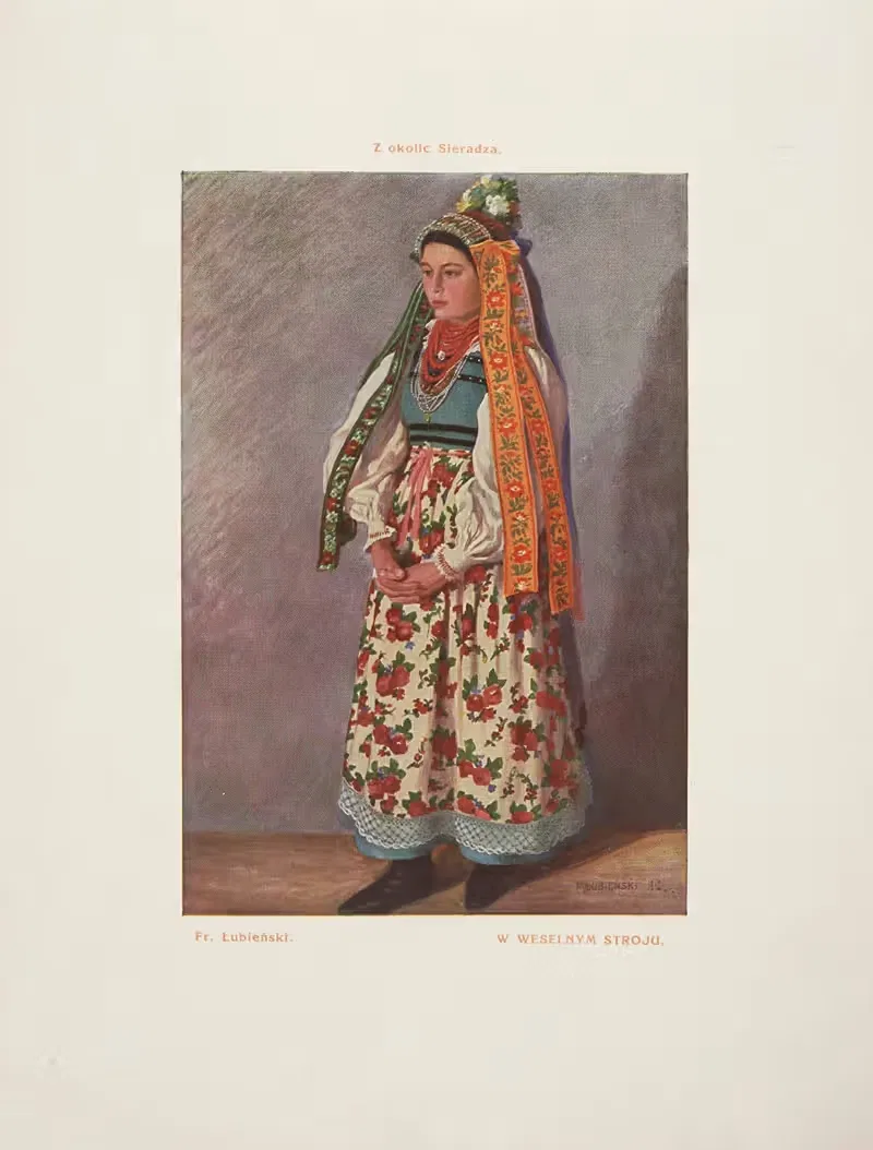 В. Весельный наряд by Францишек Лубеньский, 1916 — digital art print download