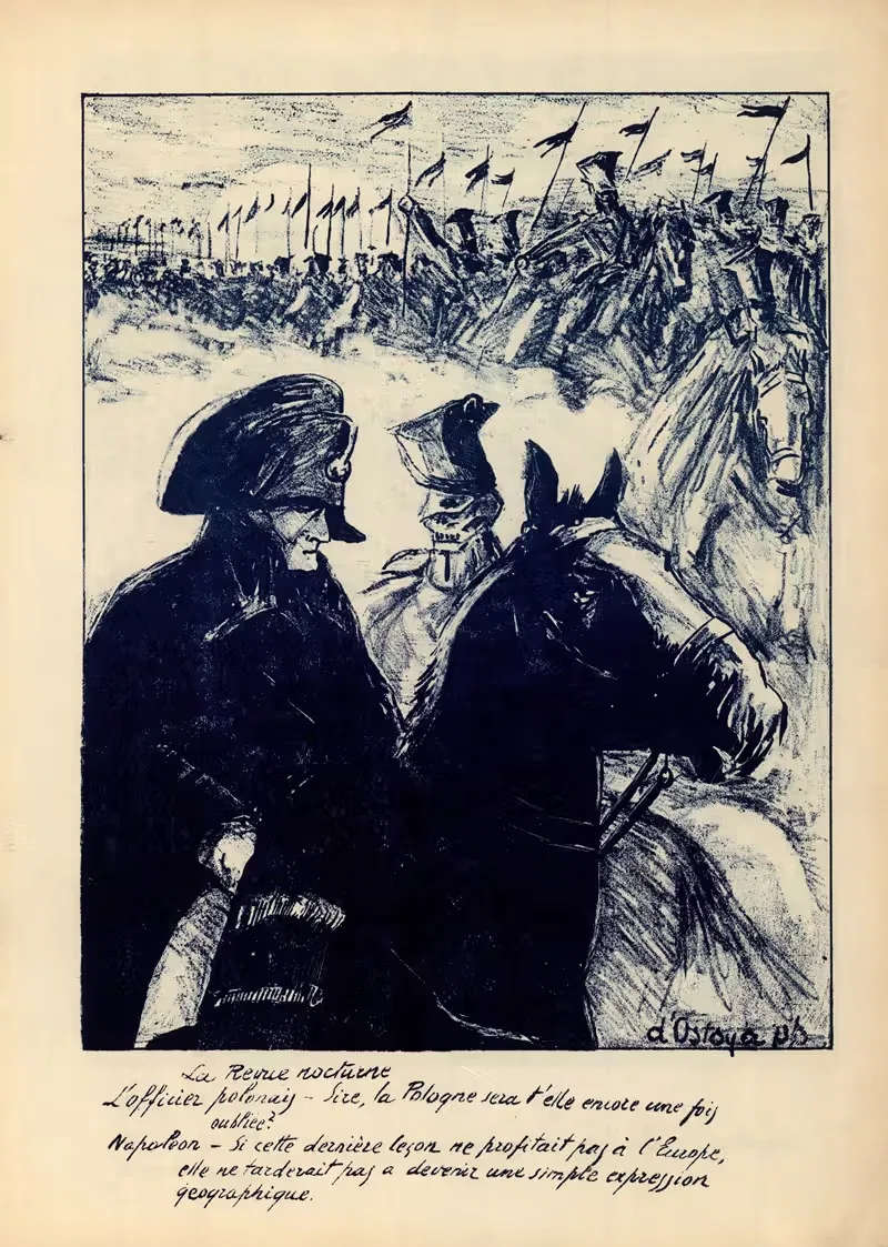La Revue nocturne by Georges d'Ostoya, 1915 — digital art print download