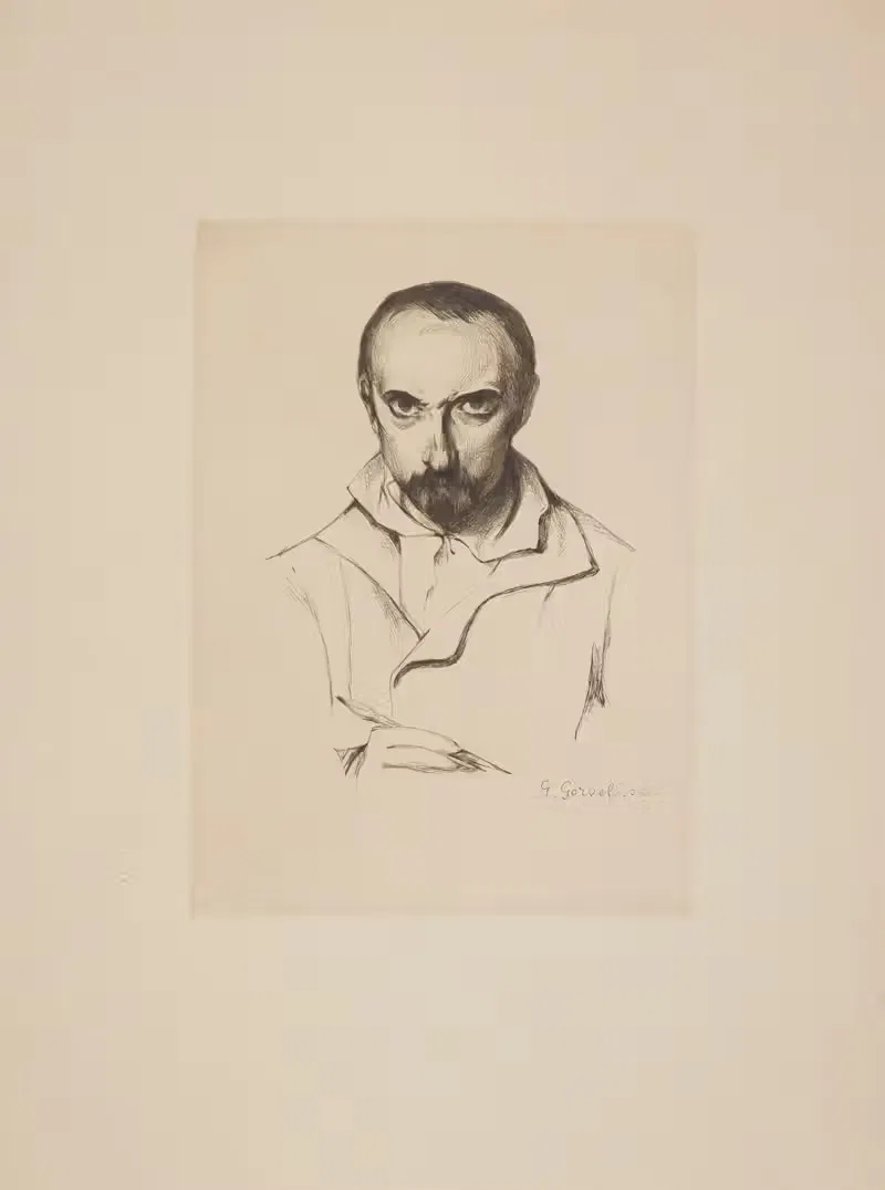 Ахилле Деверия (1800-1857) by Жорж Горвель, 1800-1857 — digital art print download